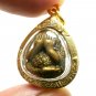LP TIM PHRA PIDTA LUCKY RICH THAI MIRACLE AMULET PENDANT PITTA CLOSE EYES BUDDHA