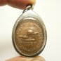 AJARN MUN BHURIDATTA COIN BLESSED BY LP FAN AJARO 1971 BUDDHA LUCKY RICH PENDANT