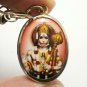 LORD HANUMAN MONKEY KING AMULET OM HINDU CHARM LIFE PROTECTION PENDANT NECKLACE
