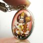 LORD HANUMAN MONKEY KING AMULET OM HINDU CHARM LIFE PROTECTION PENDANT NECKLACE