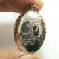 LORD HANUMAN MONKEY KING AMULET OM HINDU CHARM LIFE PROTECTION PENDANT NECKLACE