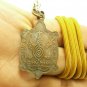 LP LEW BLESSED 1991 TURTLE REAL AMULET PENDANT MAGIC THAI LUCKY LIFE PROTECTION