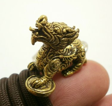 PIYAO PIXIU PI YAO AMULET PENDANT NECKLACE LUCKY CHARM FENG SHUI CHINESE DRAGON