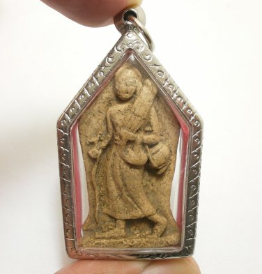 PHRA SIVALI LP GUAY BLESSED IN 1972 PRA SIVALEE THAI MAGIC AMULET LUCKY PENDANT