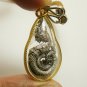 NAGA PHAYA NAK SNAKE RED CRYSTAL PENDANT BLESSED AMULET LUCKY CHARM LOCKET GIFT