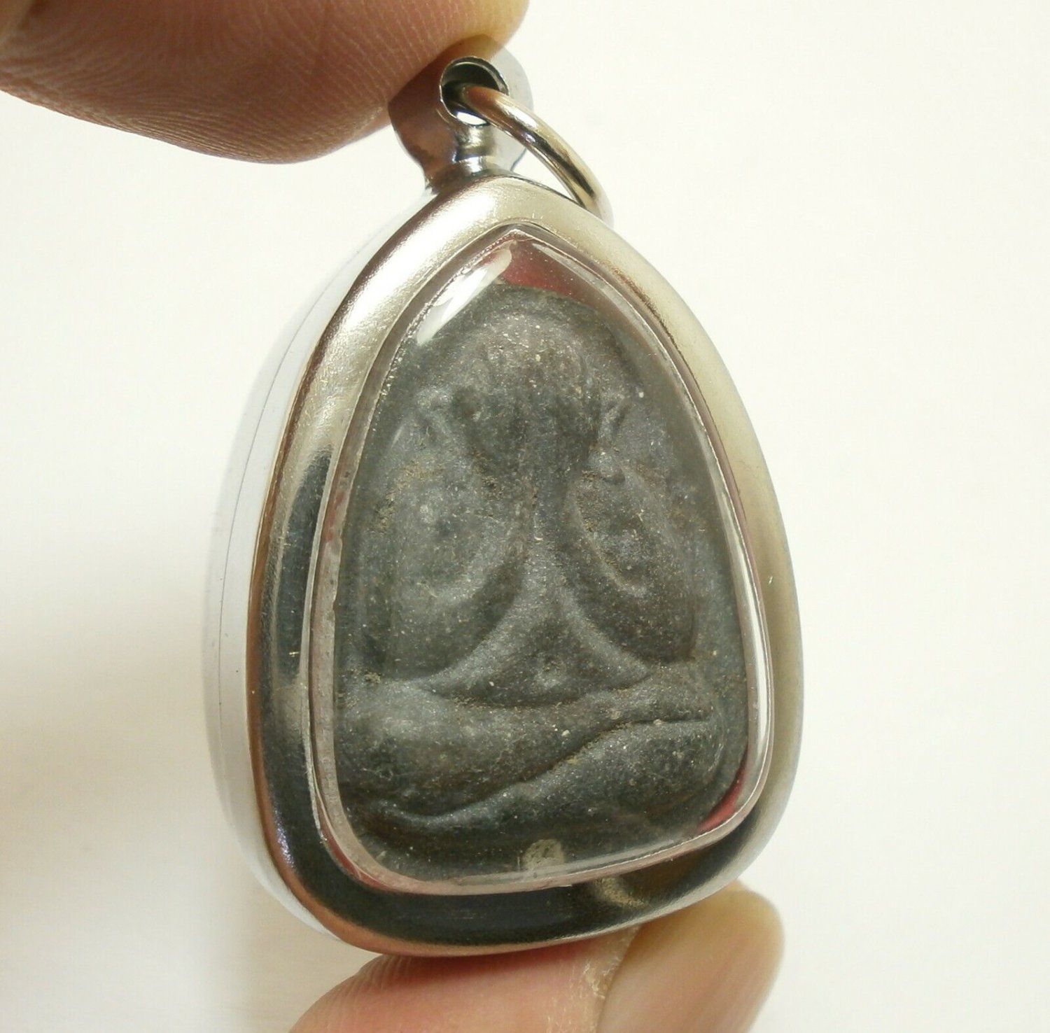 PHRA PIDTA LP TOH 1 TAKRUT BLESSED IN 1978 PITA BUDDHA YANT PENDANT ...