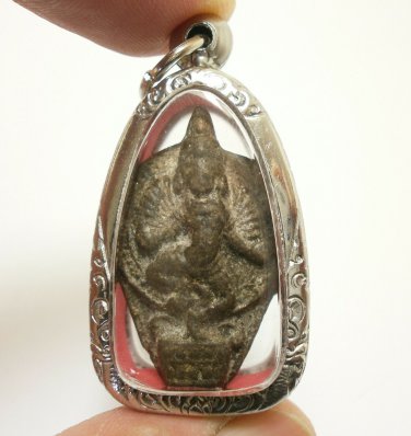 LP SUANG BLESS 1976 NARAI PERDLOKE GOD VISHVARUPA AMULET LUCKY RICH THAI PENDANT
