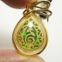 PHRA OOMBATH PENDANT FOR PERSON BORN ON WEDNESDAY BLESS BUDDHA THAI GREEN AMULET
