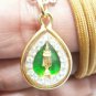 PHRA OOMBATH PENDANT FOR PERSON BORN ON WEDNESDAY BLESS BUDDHA THAI GREEN AMULET