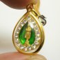 PHRA OOMBATH PENDANT FOR PERSON BORN ON WEDNESDAY BLESS BUDDHA THAI GREEN AMULET