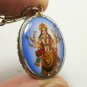 DURGA KALI KALIKA UMA DEVI GODDESS SHAKTI HINDU BLESS OM LOCKET PENDANT NECKLACE