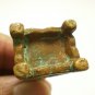 LP NGERN ON ALTAR MINI STATUE REAL BLESS 1970S THAI BUDDHA AMULET LUCK RICH GIFT