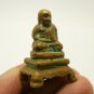 LP NGERN ON ALTAR MINI STATUE REAL BLESS 1970S THAI BUDDHA AMULET LUCK RICH GIFT