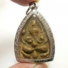 LP BOON PIDTA BUDDHA MIRACLE LOTUS THAI STRONG PROTECTION AMULET SUCCESS PENDANT