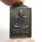 LP PUEK SMALL COIN LP SOMPOP BLESSED 1964 THAI RARE MAGIC BUDDHA AMULET PENDANT