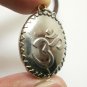 LORD SHIVA MAHADEV OM MAHADEVA GOD SIVA RUDRA BLESS 1980s HINDU LOCKET NECKLACE
