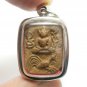 LP PARN RIDE 5 TAILS CHICKEN MAGIC THAI BUDDHA AMULET LUCKY MIRACLE RICH PENDANT