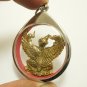 GARUDA BIG LOCKET PHAYA KRUT THAI AMULET MAGIC EAGLE BIRD PROTECTION PENDANT