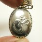 KALI DURGA PARVATI UMA DEVI 3 EYED AMBIKA GODDESS SHAKTI HINDU BLESS OM PENDANT