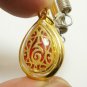 PHRA TAVAINATE PENDANT FOR PERSON BORN SUNDAY BUDDHA THAI LUCKY RED LOCKET CHARM
