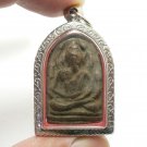 LP BOON BUDDHA SAMADHI MAGIC LOTUS 1910s THAI AMULET LUCKY GOOD HEALTH PENDANT