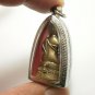 PHRA GRING LP DOO BLESSED IN 1988 KRING THAI HEALING GOOD HEALTH BUDDHA PENDANT