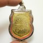 LP SOTORN BIG COIN THAI BUDDHA BLESSED AMULET GOOD LUCK CHARM MAGIC YANT PENDANT