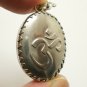 TRIDEVI Laxmi Saraswati Parvati Shakti Hindu Goddess TRISHAKTI Amulet Om Pendant