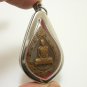 LP TOH COIN THAI BUDDHA AMULET PENDANT BLESS 1973 FORTUNE YANT LUCKY CHARM GIFT