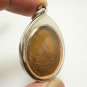 LP SEE 127 YEARS MONK BLESSED IN 1976 COIN BACK YANT BUDDHA THAI AMULET PENDANT