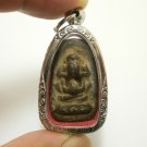 PIDTAWAN BUDDHA BLESS 1960s CLOSE EYES EARS ANUS PIDTA THAI MAGIC AMULET PENDANT