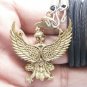 GARUDA EAGLE PHAYA KRUT RAISE VICTORY FLAG AMULET SUCCESS WIN PROTECTION PENDANT