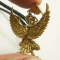 GARUDA EAGLE PHAYA KRUT RAISE VICTORY FLAG AMULET SUCCESS WIN PROTECTION PENDANT