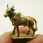 MAGIC WAR BULL OX MINI FIGURINE STATUE THAI AMULET PROTECTION LUCKY RICH CHARM