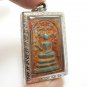 PHRA SOMDEJ KWAK PROKPO BLESSED 1967 BUDDHA UNDER BO TREE WAT RAKANG THAI AMULET
