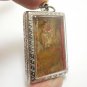 PHRA SOMDEJ MULTICOLOR STONE TAKRUT 1967 WAT RAKANG THAI BUDDHA AMULET PENDANT