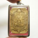 LP LIEW BLESSED 1992 MAGIC TURTLE PENDANT MAGIC THAI AMULET LUCKY RICH SUCCESS