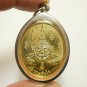 GREEN GARUDA PHAYA KRUT PHRA RAHU OM JUN THAI LOCKET MAGIC PROTECTION PENDANT