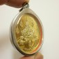 GREEN GARUDA PHAYA KRUT PHRA RAHU OM JUN THAI LOCKET MAGIC PROTECTION PENDANT