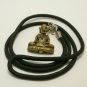 MAGIC OX FACE HERMIT THAI LERSI AMULET PROTECTION LUCKY RICH CHARM BRASS PENDANT