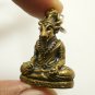 MAGIC OX FACE HERMIT THAI LERSI AMULET PROTECTION LUCKY RICH CHARM BRASS PENDANT