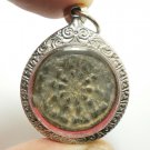 DHARMACHAKRA BLESSED 1930s WHEEL OF DHARMA CHAKRA LORD BUDDHA NGOBNAMAOI PENDANT