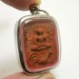 LP PARN RIDE CHICKEN MAGIC YANT KRAUPETCH THAI BUDDHA AMULET LUCKY RICH PENDANT