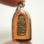 PHRA PIDTA PITTA CLOSE EYES BUDDHA BLEESED 1980S MAGIC YANT METAL AMULET PENDANT