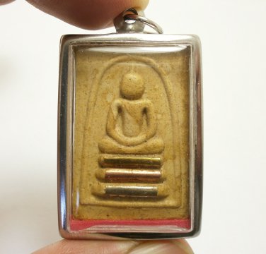 PHRA SOMDEJ KAISER 3 TAKRUT LP MUI WAT DONRAI 1969 THAI BUDDHA SUCCESS PENDANT