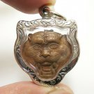 PHRA LP PERN TIGER SMALL PENDANT BLESSED 1980 MUAY THAI STRONG MAGIC PROTECTION