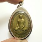LP RUAY WAT TAKO 88 YEARS COIN 2 THAI BUDDHA LOCKET PENDANT MIRACLE RICH GAMBLE