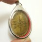 LP RUAY WAT TAKO 88 YEARS COIN 2 THAI BUDDHA LOCKET PENDANT MIRACLE RICH GAMBLE