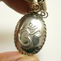 LORD SHIVA MAHADEV OM MAHADEVA GOD SIVA NANDI BLESS 1980s HINDU LOCKET NECKLACE