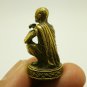 LP KOON THAI MINI STATUE FIGURINE BLESS MULTIPLY MONEY RICH LUCKY BUDDHA AMULET